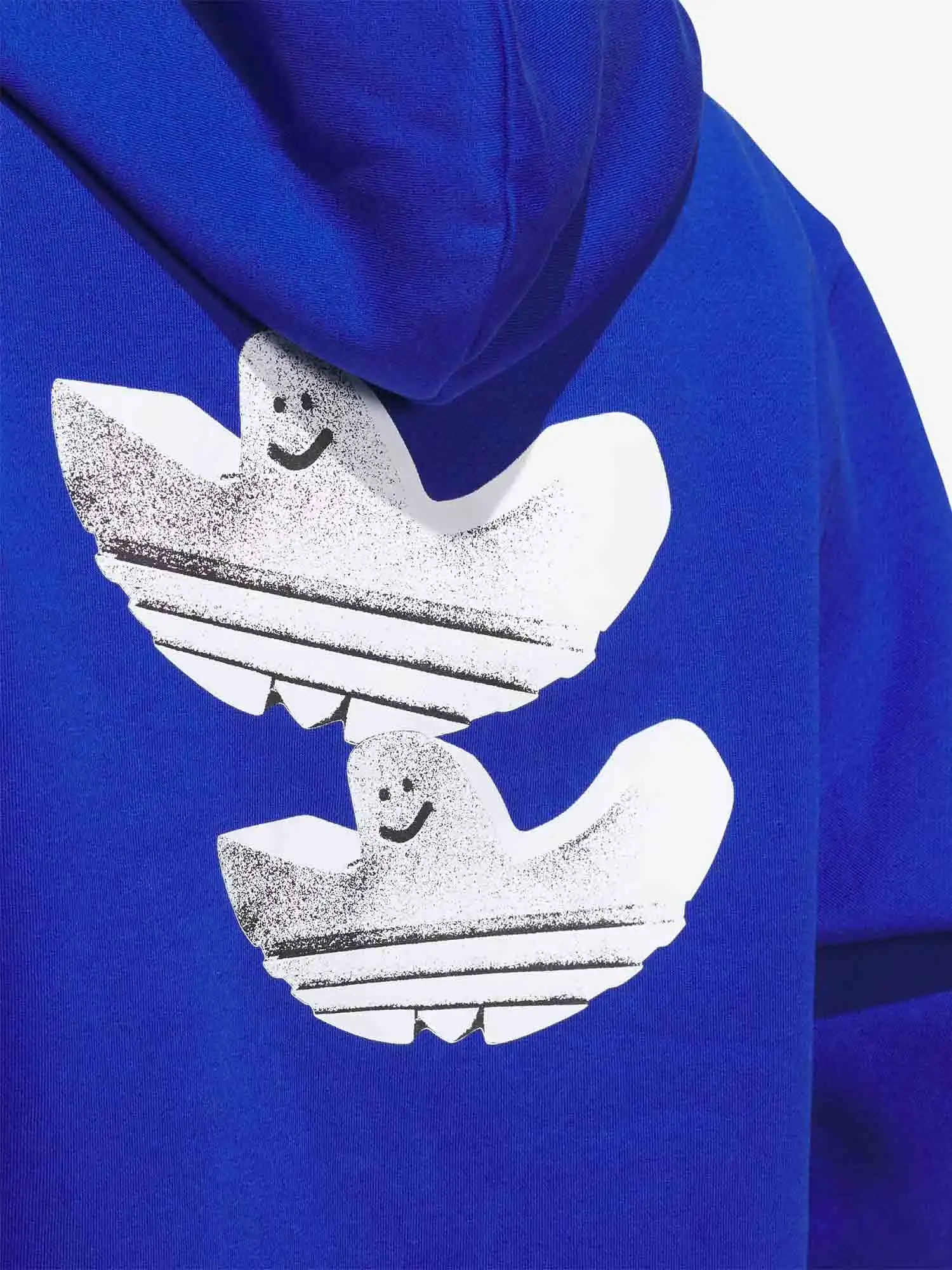 Adidas Shmoofoil Monument Hoodie - Royal Blue / White