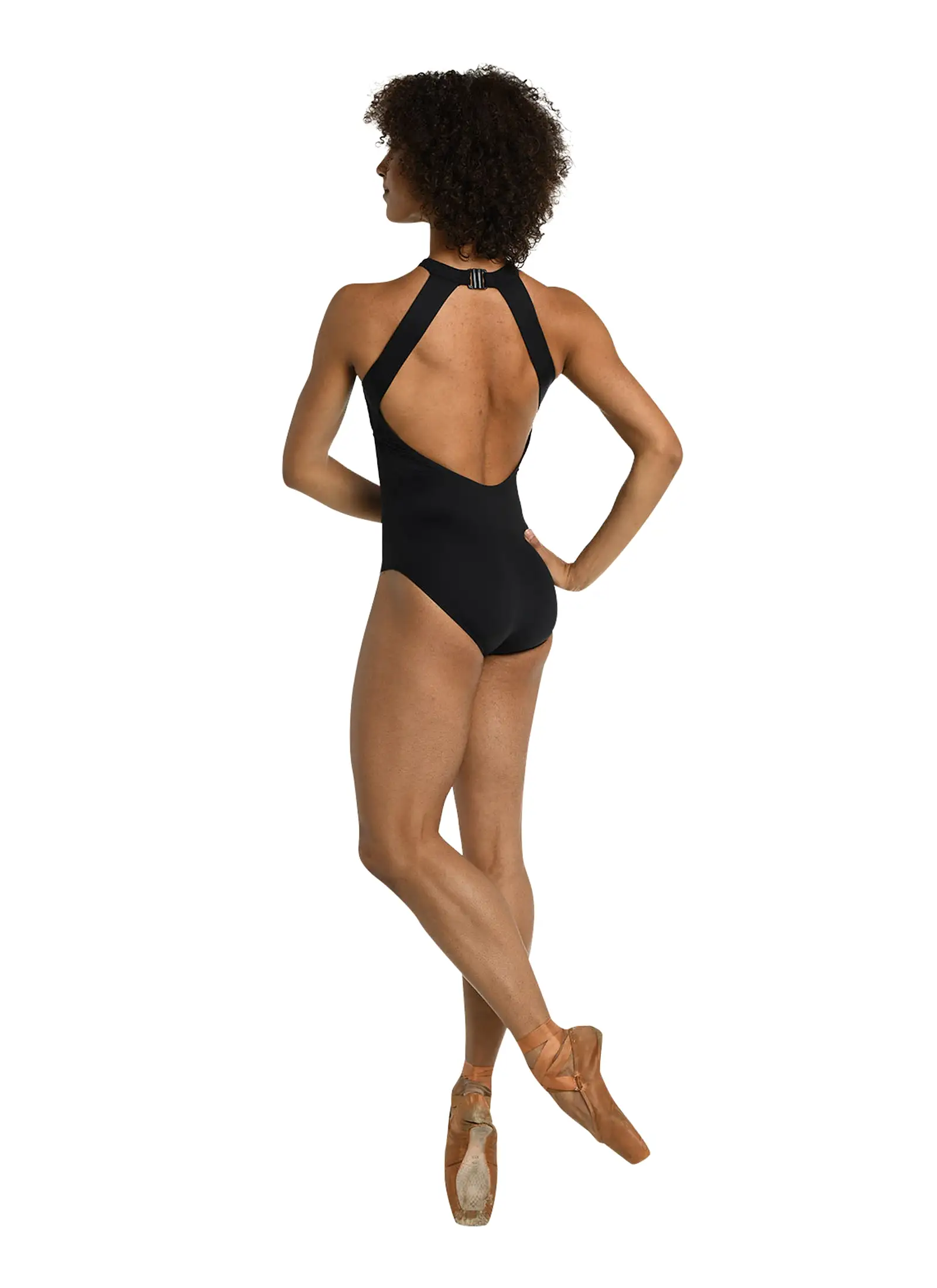 Adult Adele Twist Halter Leotard