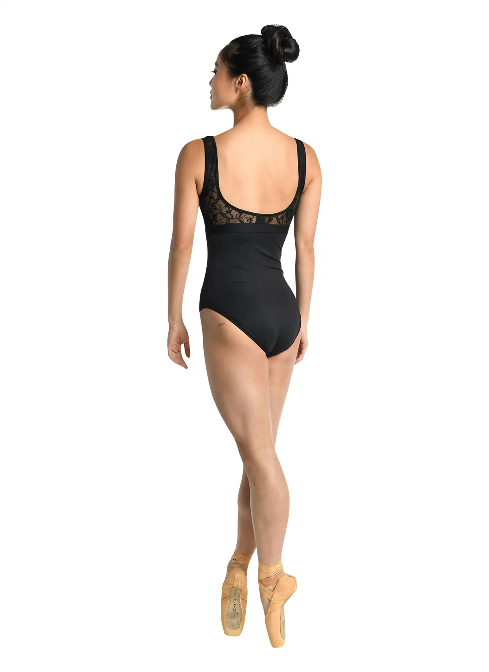 Adult Tatiana Square Neck Lace Leotard