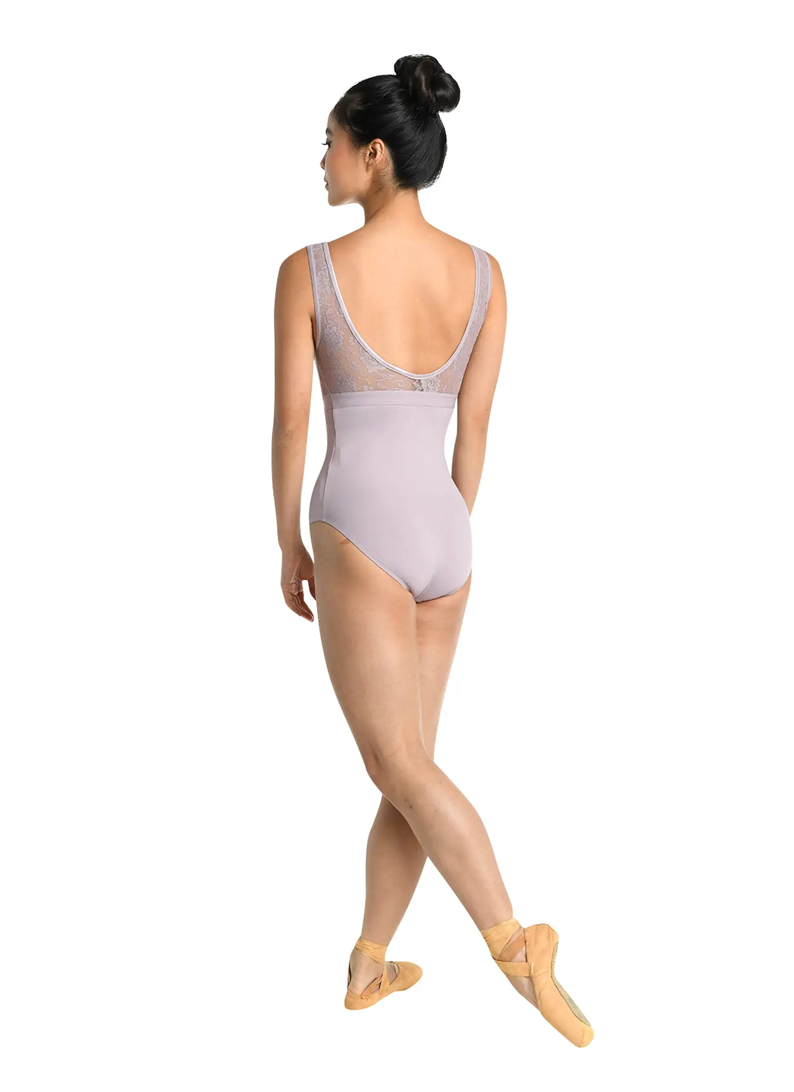 Adult Tatiana Square Neck Lace Leotard