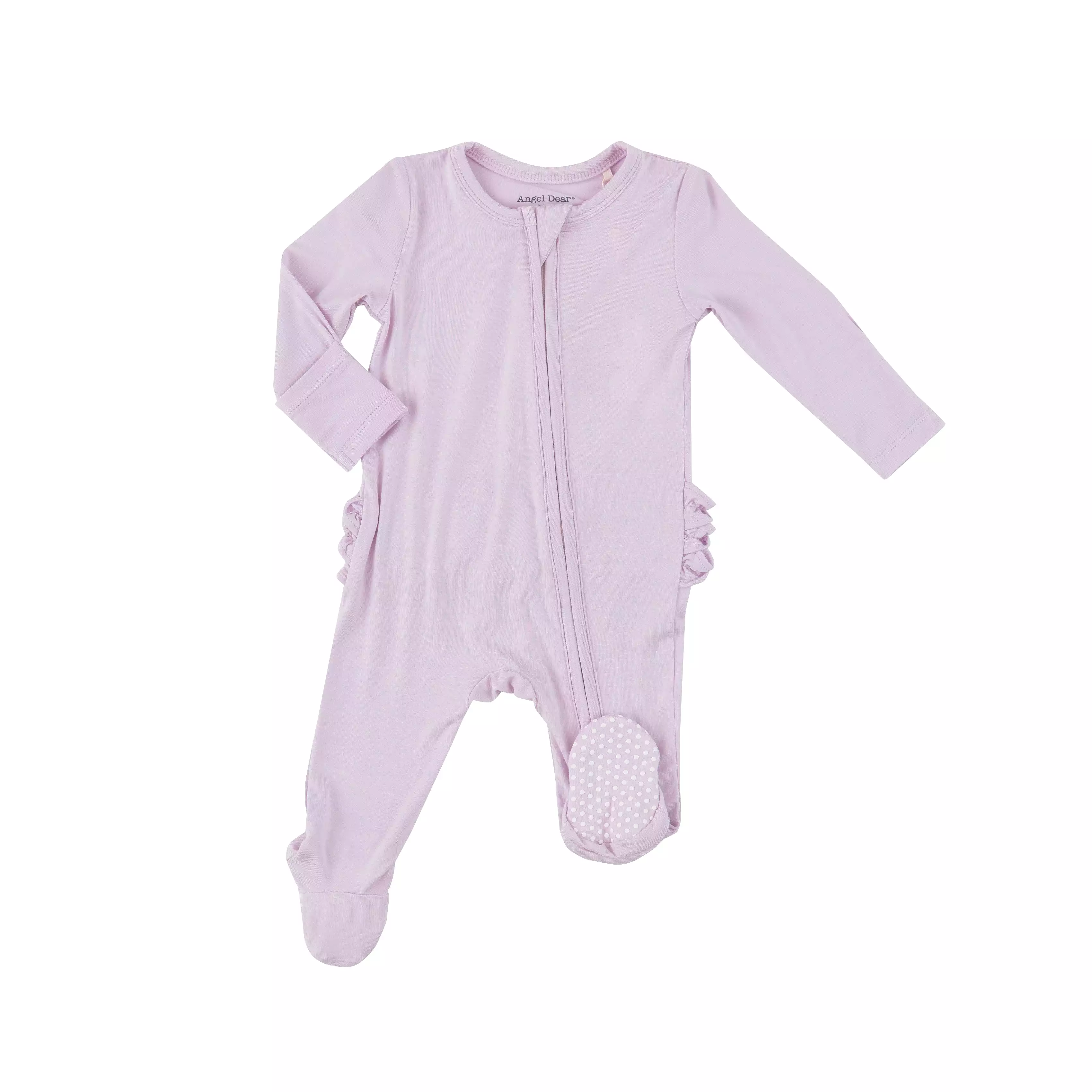 Angel Dear -  Orchid Hush Zipper Footie