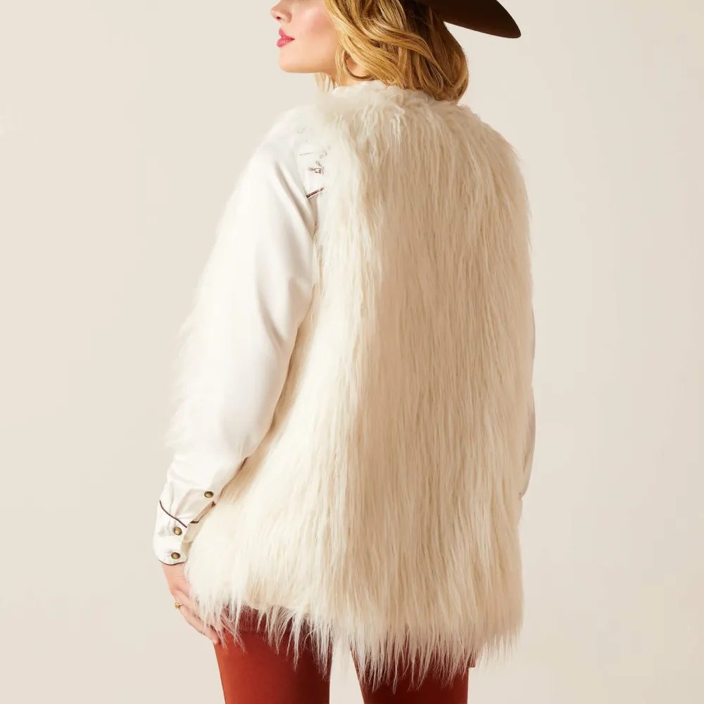 Ariat Womens Fur Vest | Western Outerwear | Shop Online