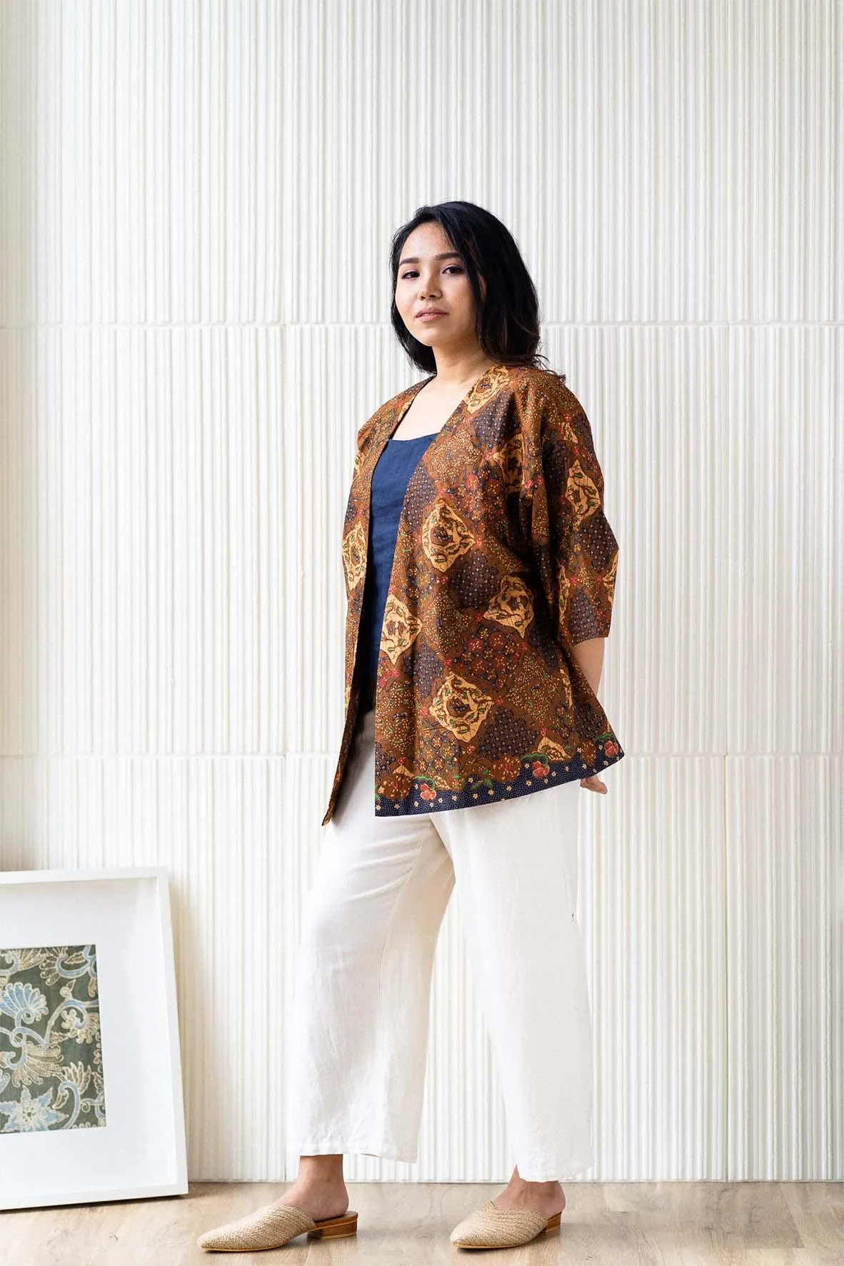 Asmarani Batik Open Jacket