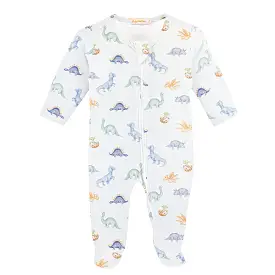 Baby Club Chic - Baby Dinos Zip Footie