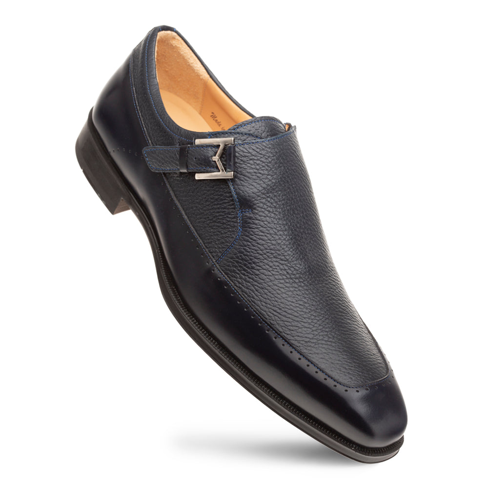 Bernardo Deer/Shine Monk Strap