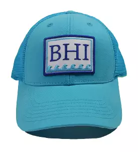 BHI Trucker Hat - Aqua