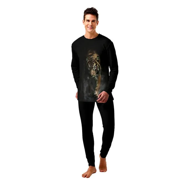 Black Tiger Pajamas for Men