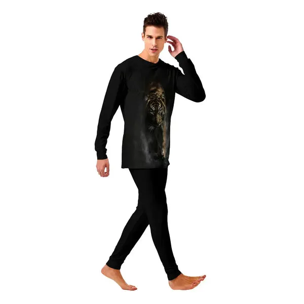 Black Tiger Pajamas for Men