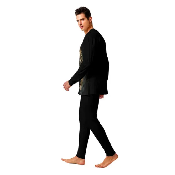 Black Tiger Pajamas for Men