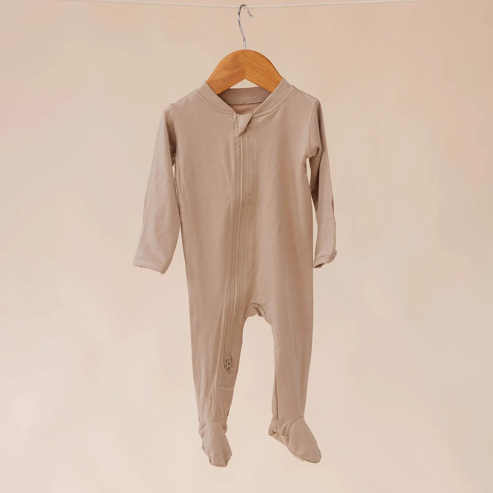 CloudBlend Footed Pajamas - Desert Lark