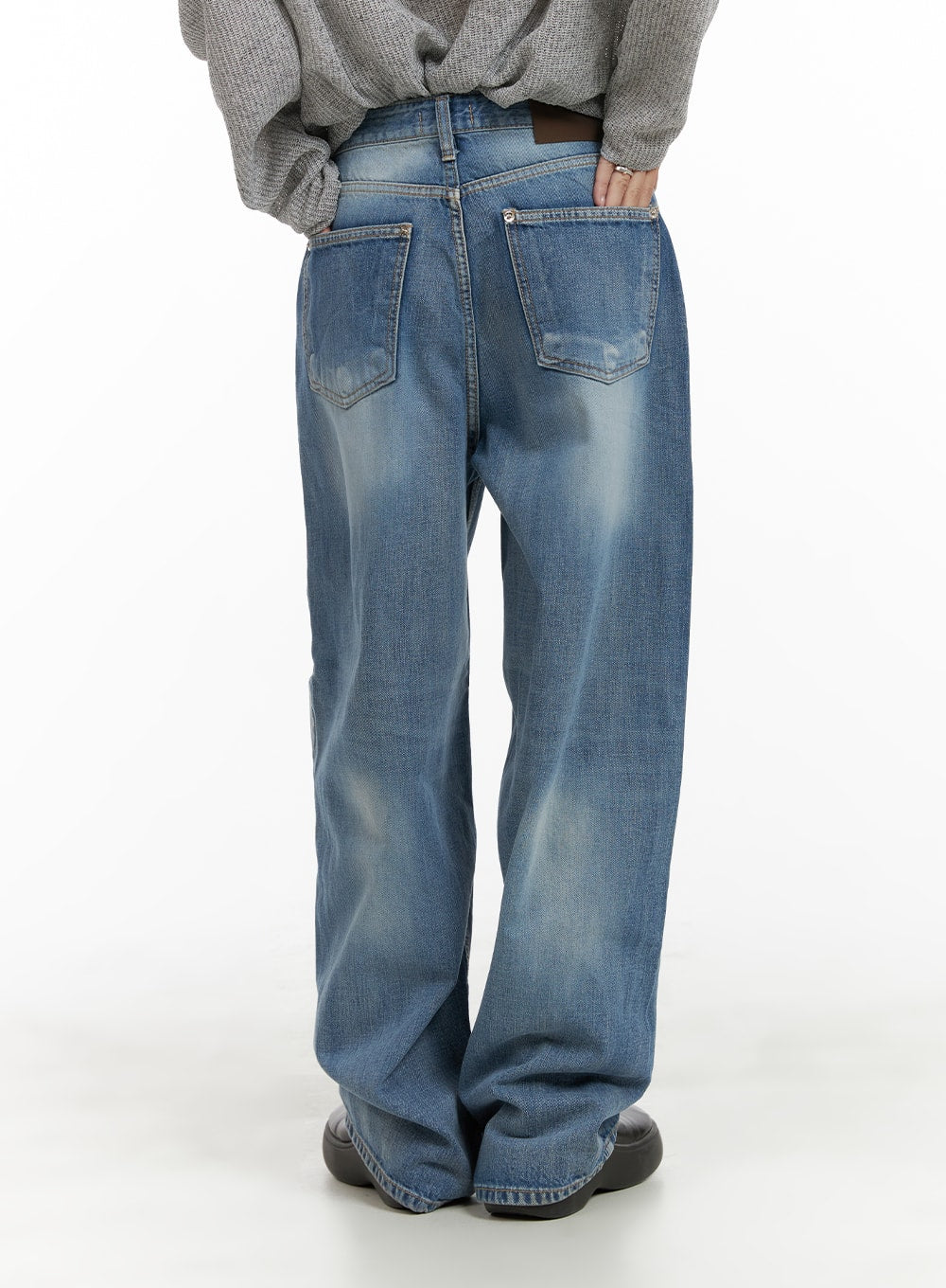 Comfy Wide Fit Baggy Jeans CA408