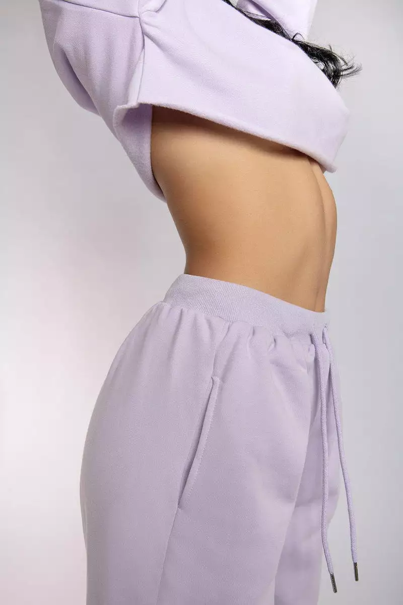 CXIX Oversized Jogger Bottoms - Lilac