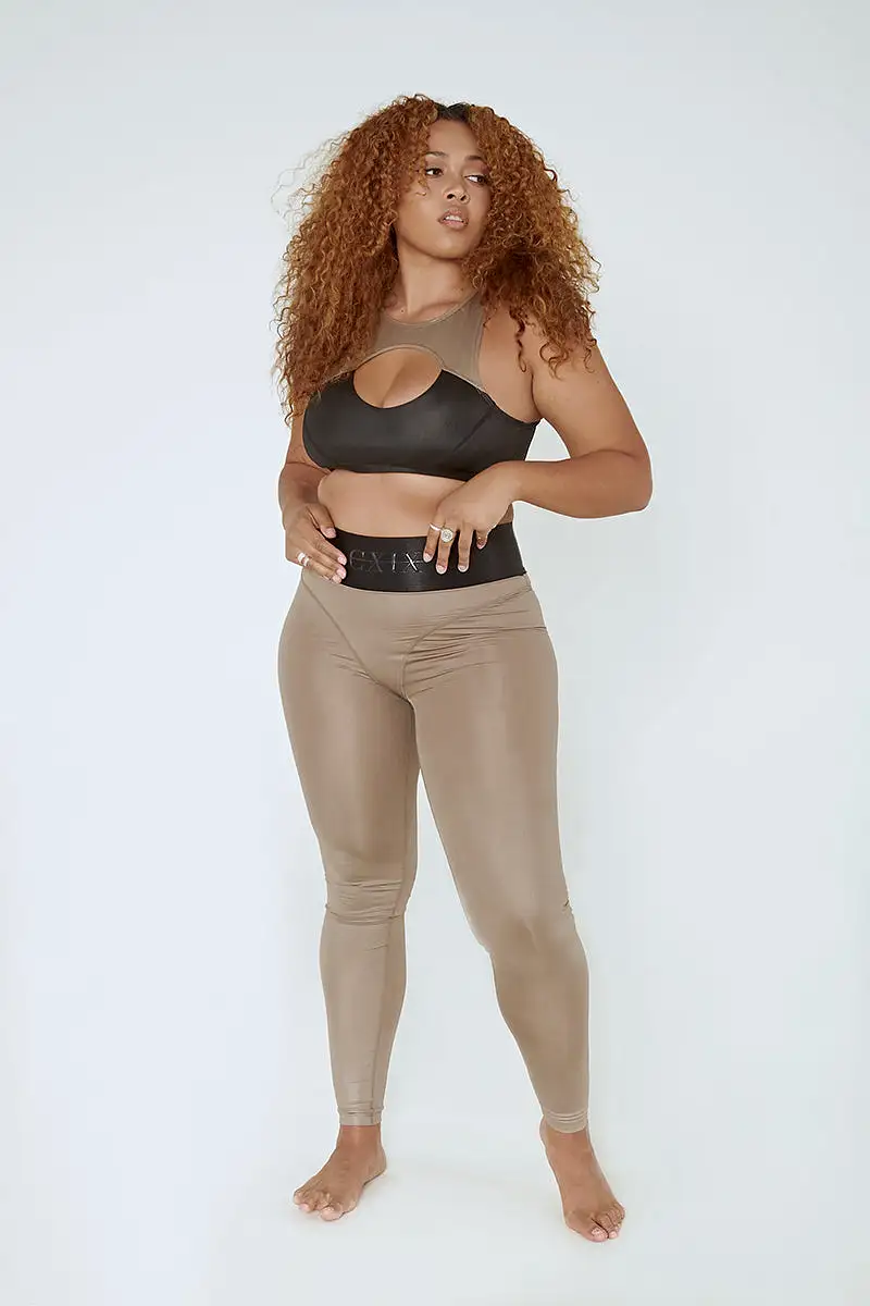 CXIX Snatched Leggings - Mink