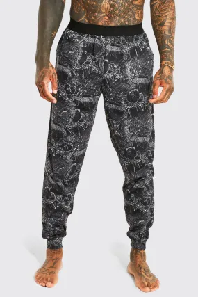 Dragon All Over Print Loungewear Pant