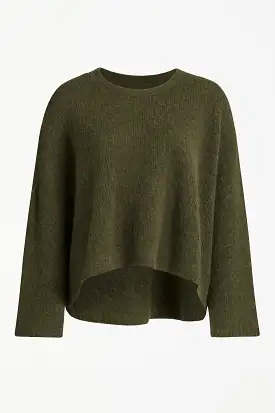 Elk The Label - Agna Luna Sweater - Dark Olive