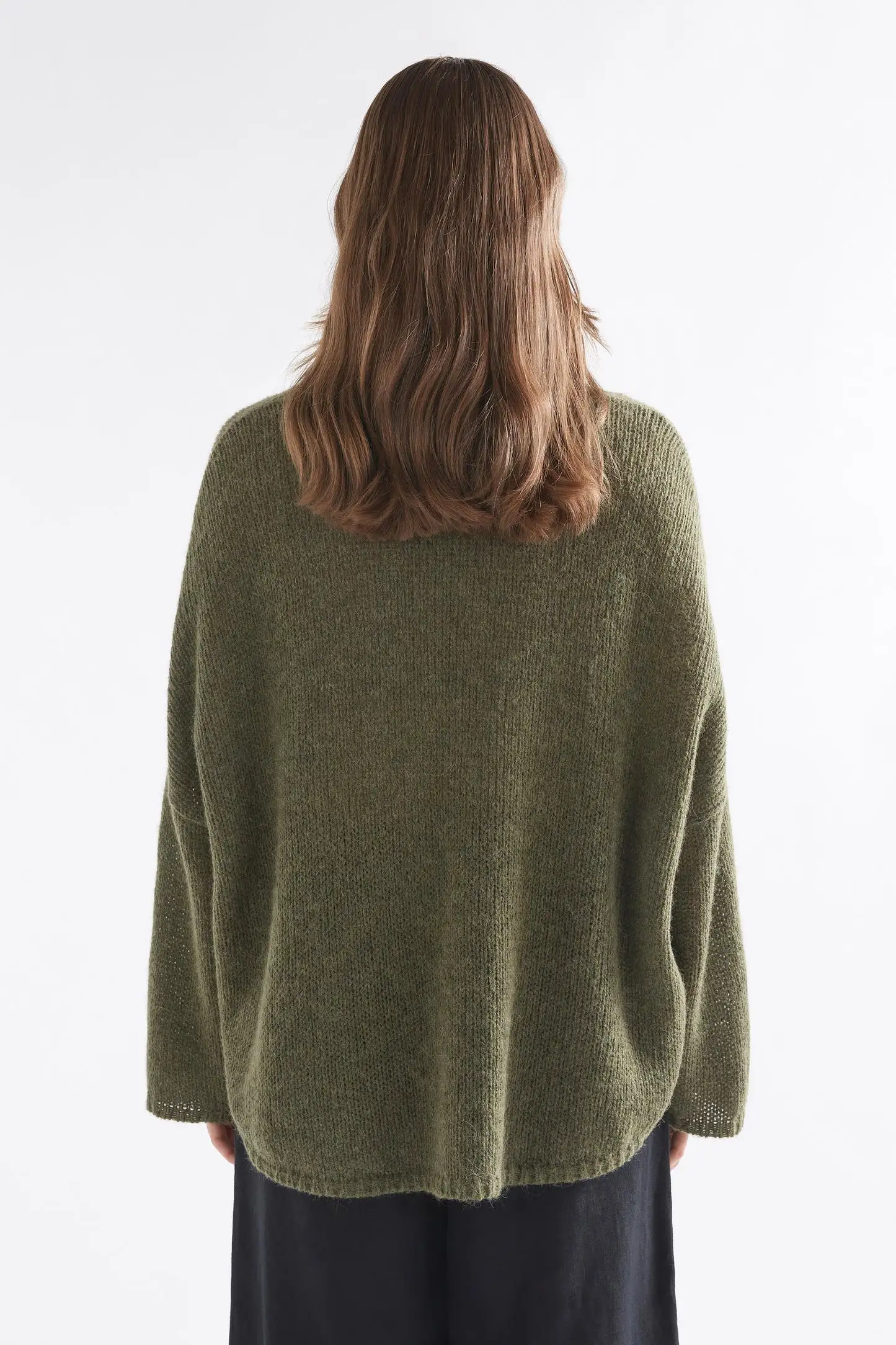 Elk The Label - Agna Luna Sweater - Dark Olive