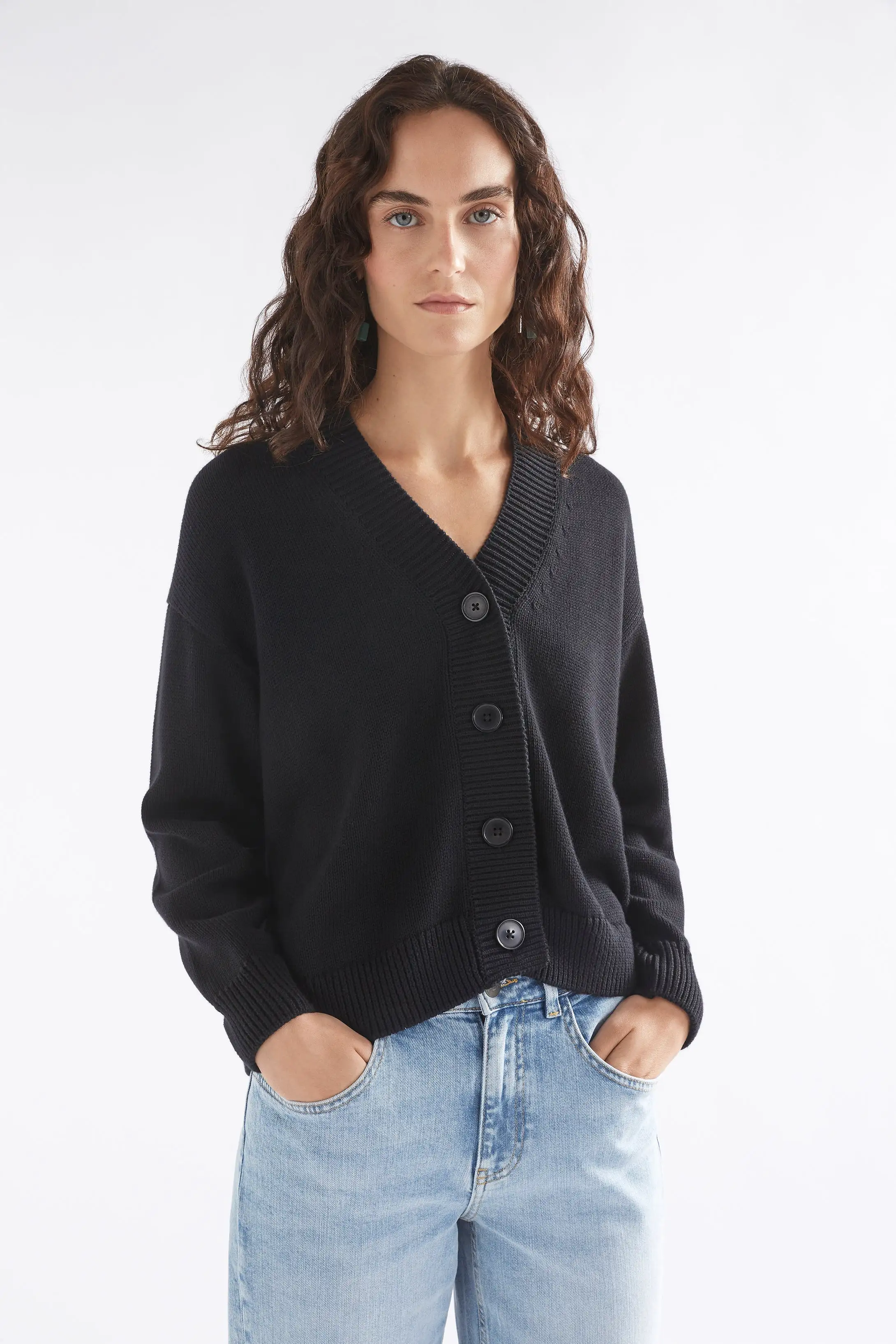 Elk The Label - Willow Cardigan - Black