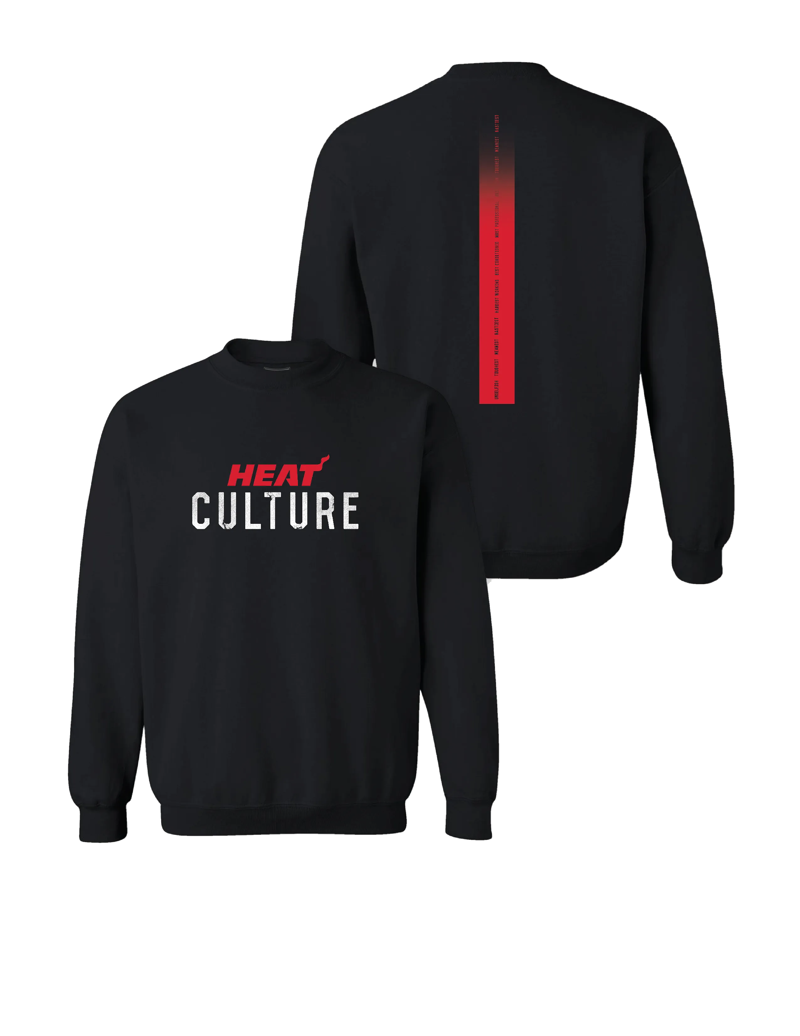 HEAT Culture Wordmark Crewneck