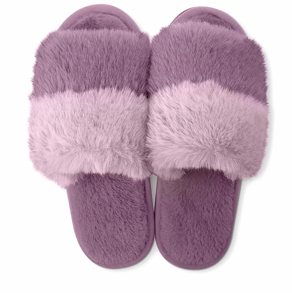 Hello Mello | Cotton Candy Puff Slippers