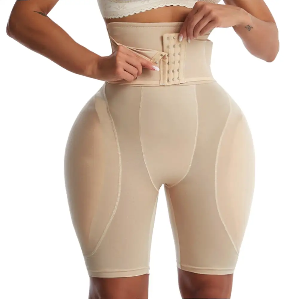 High Waist Trainer Body Shaper Padded Panty Buttock Booty Hip Enhancer Butt Shapers