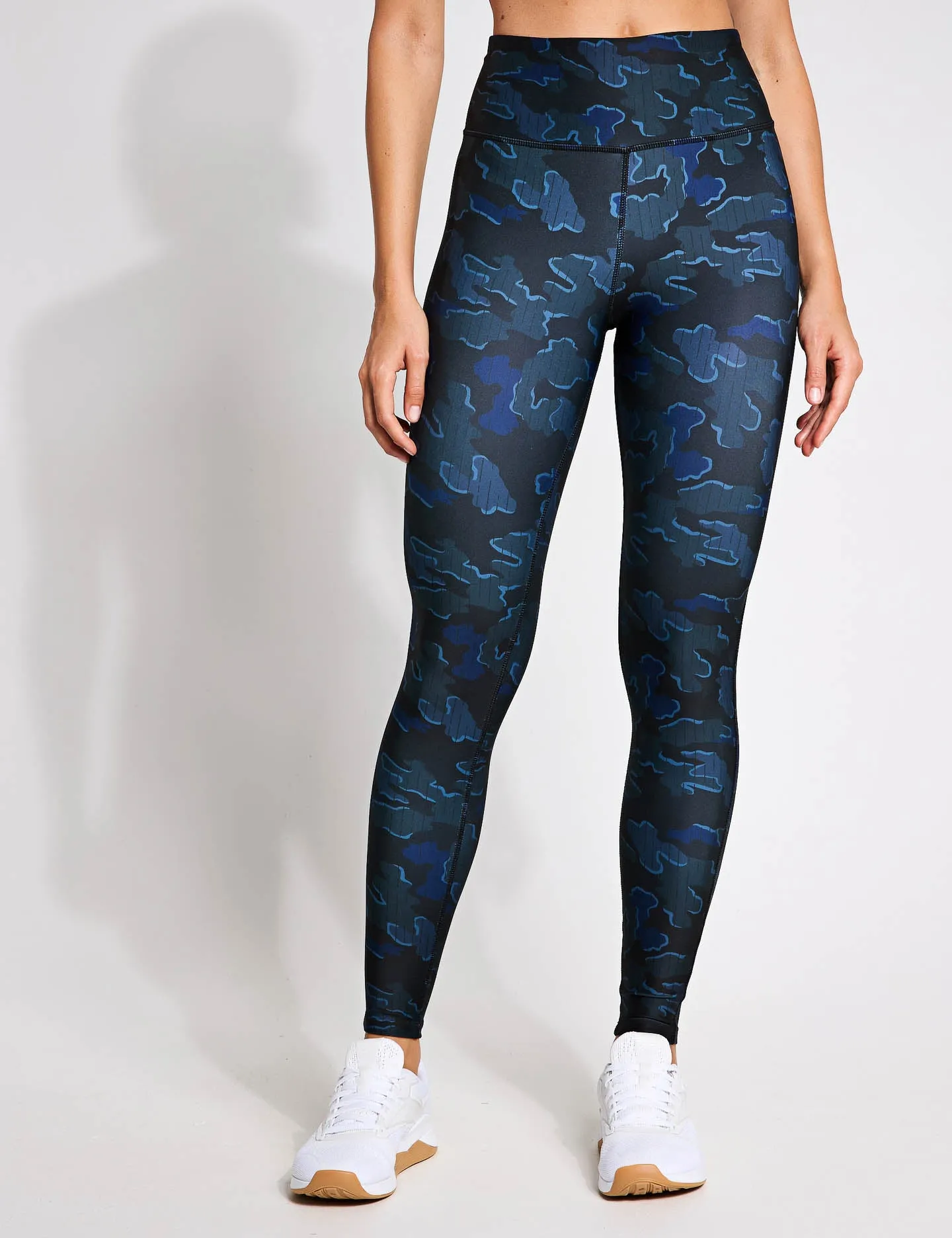 ID Train Camo Leggings - Black