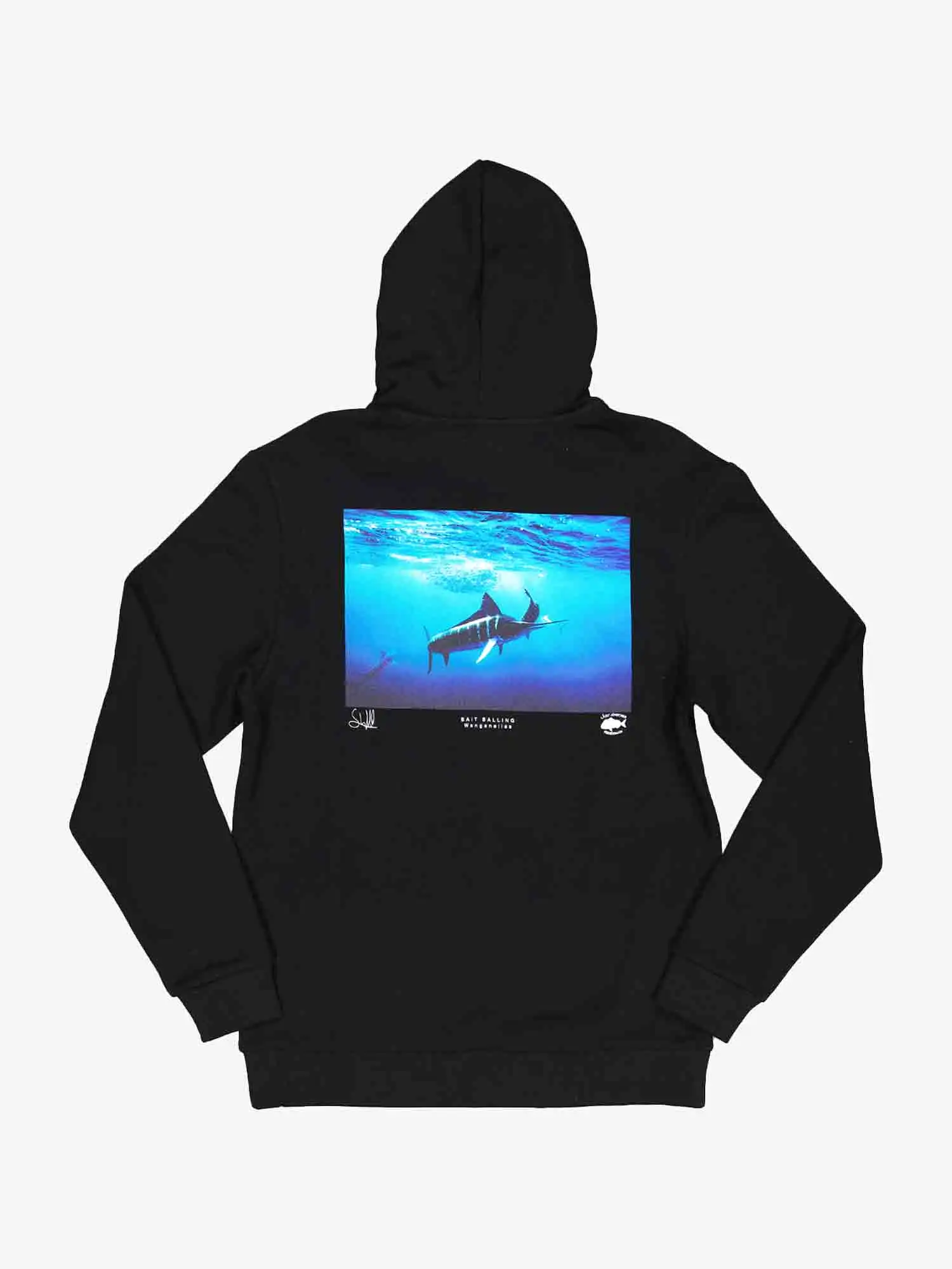 Just Another Fisherman Bait Balling Hood - Black