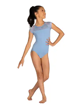 Kids Audra Cap Sleeve Leotard