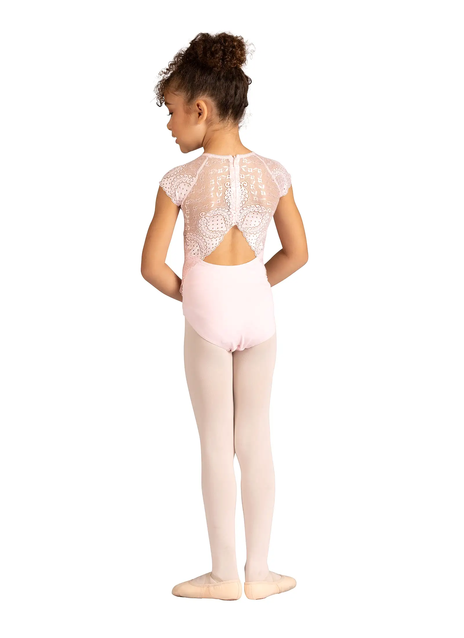 Kids Audra Cap Sleeve Leotard