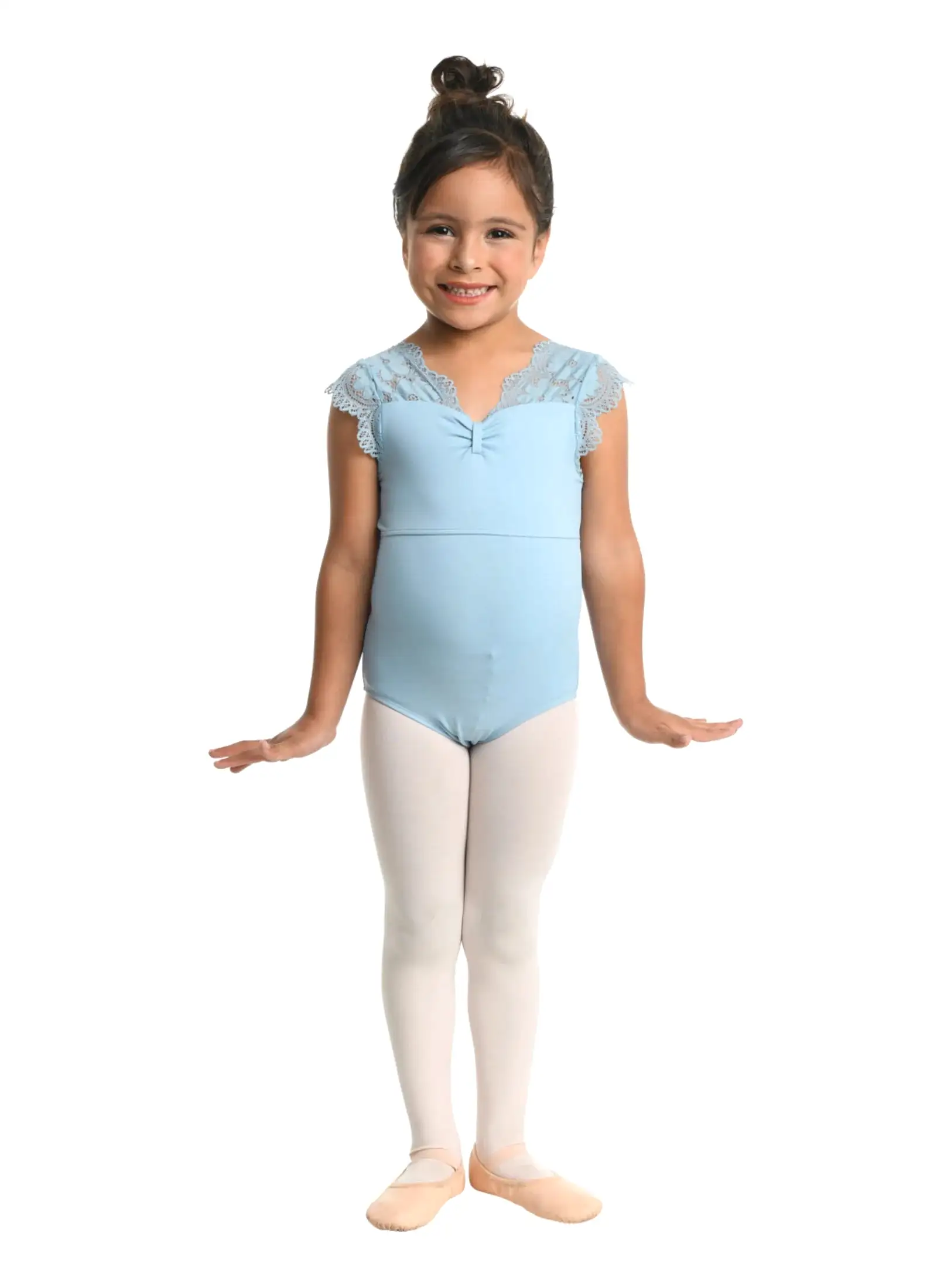 Kids Brie Bow Back Leotard