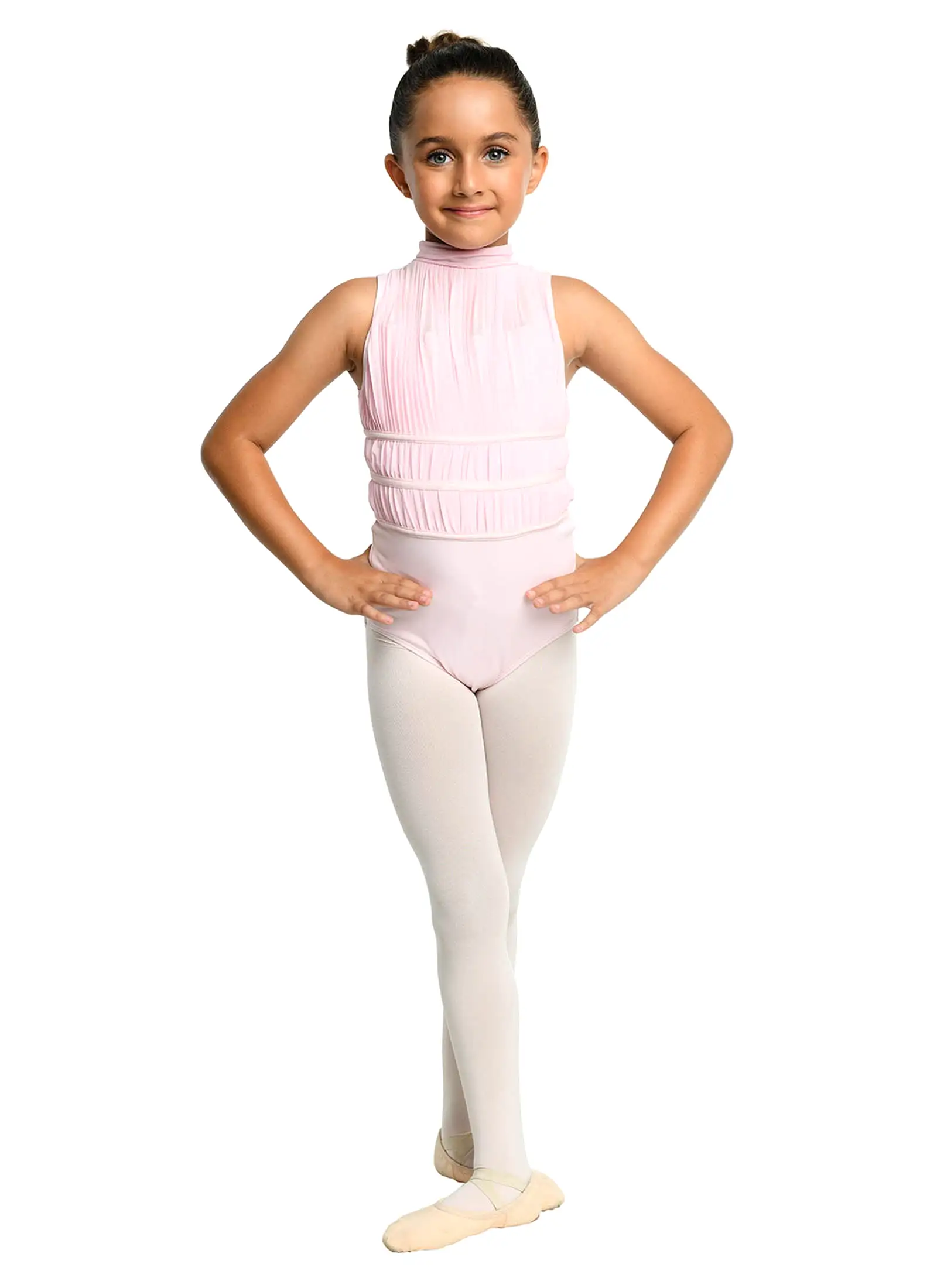 Kids Chantal Mockneck Leotard