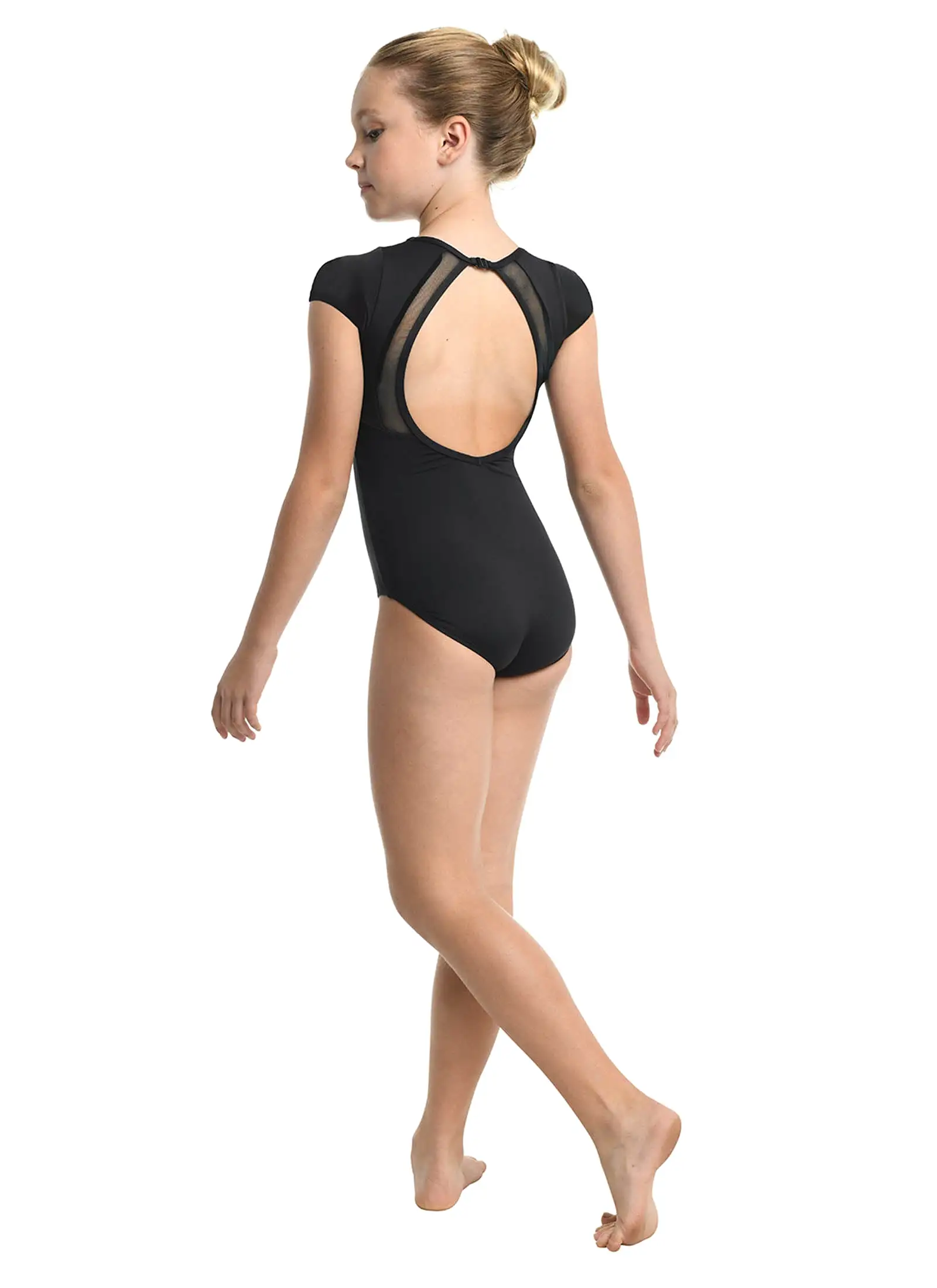 Kids Davina Cap Sleeve Leotard