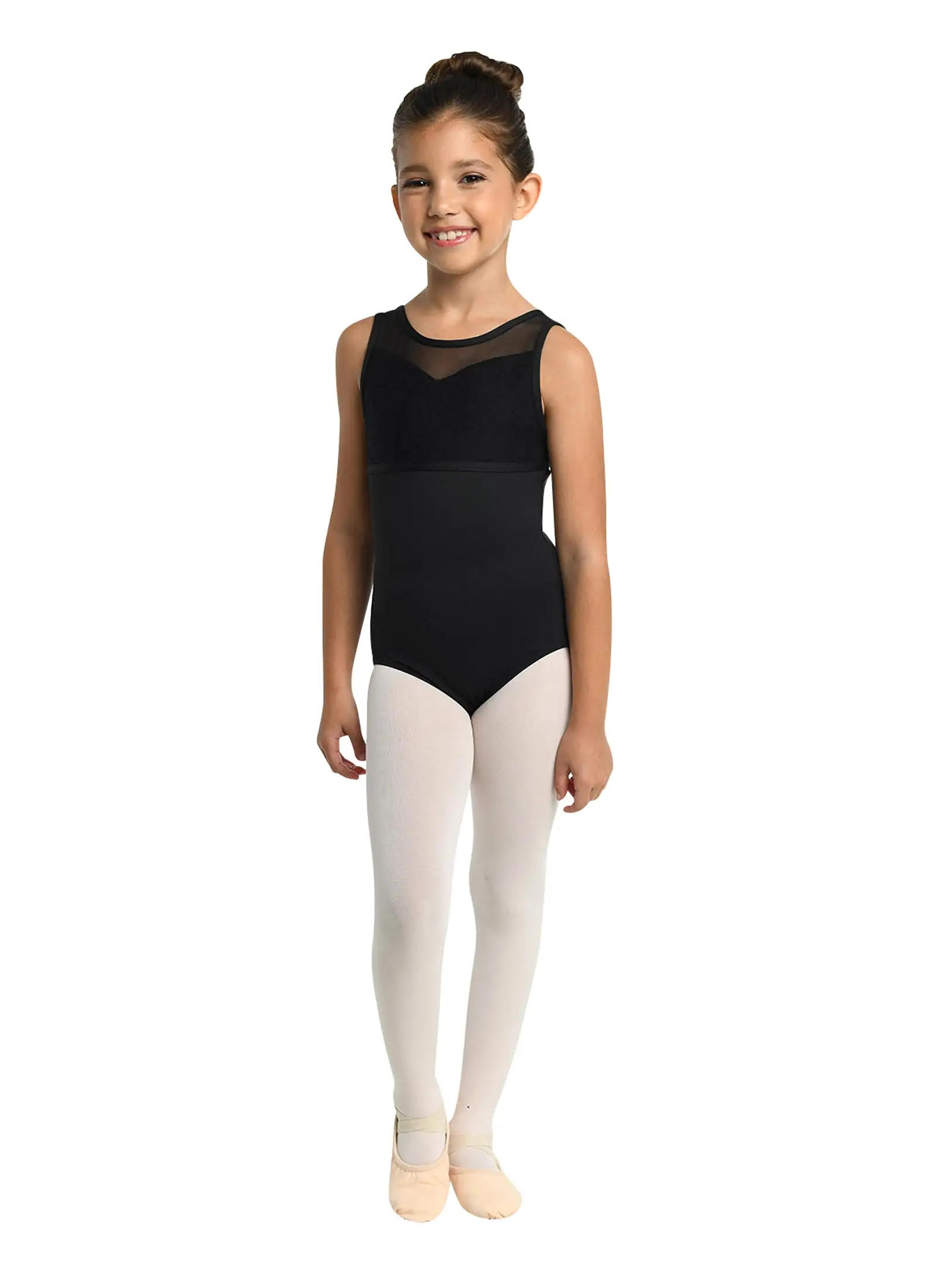 Kids Lea Tank Sweetheart Neck Leotard