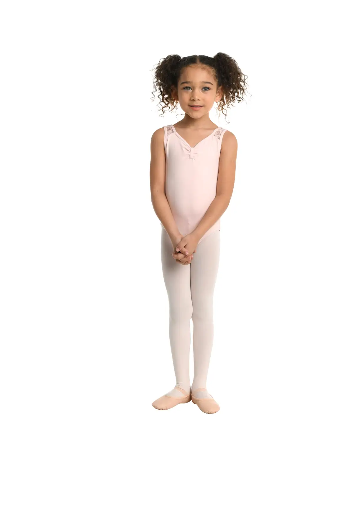 Kids Mirabelle Pinch Front Leotard