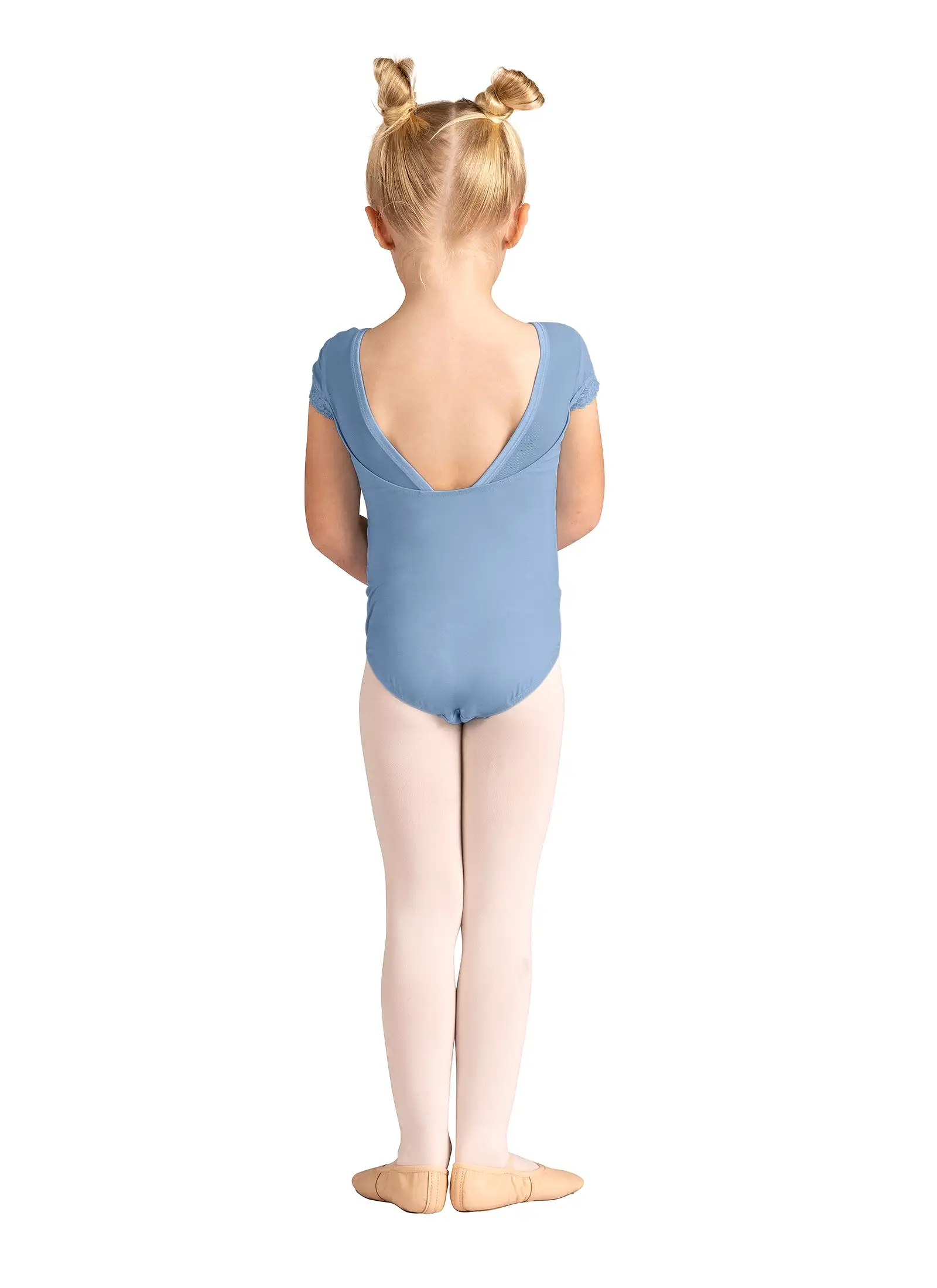 Kids Scarlett Cap Sleeve Leotard