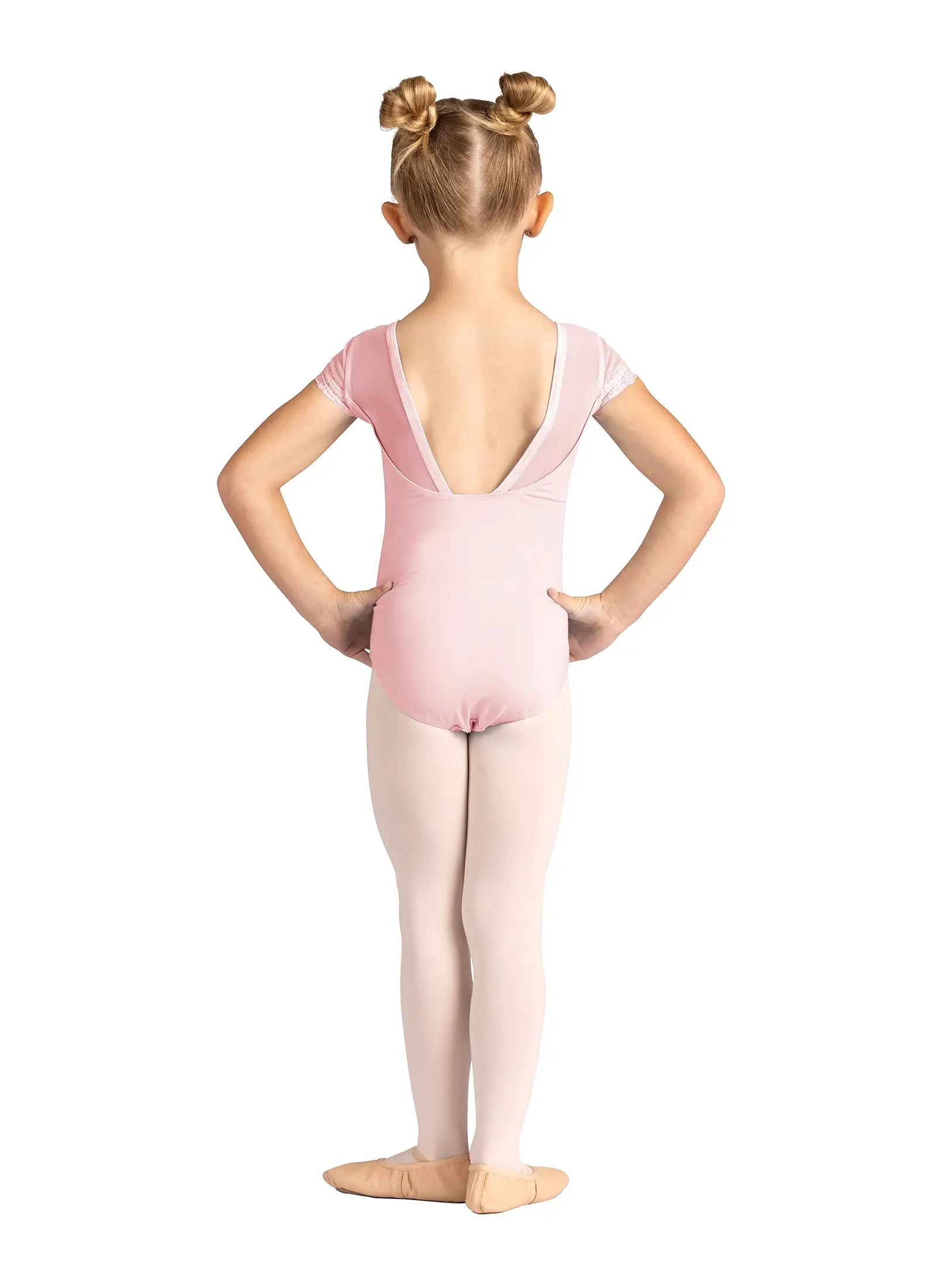 Kids Scarlett Cap Sleeve Leotard