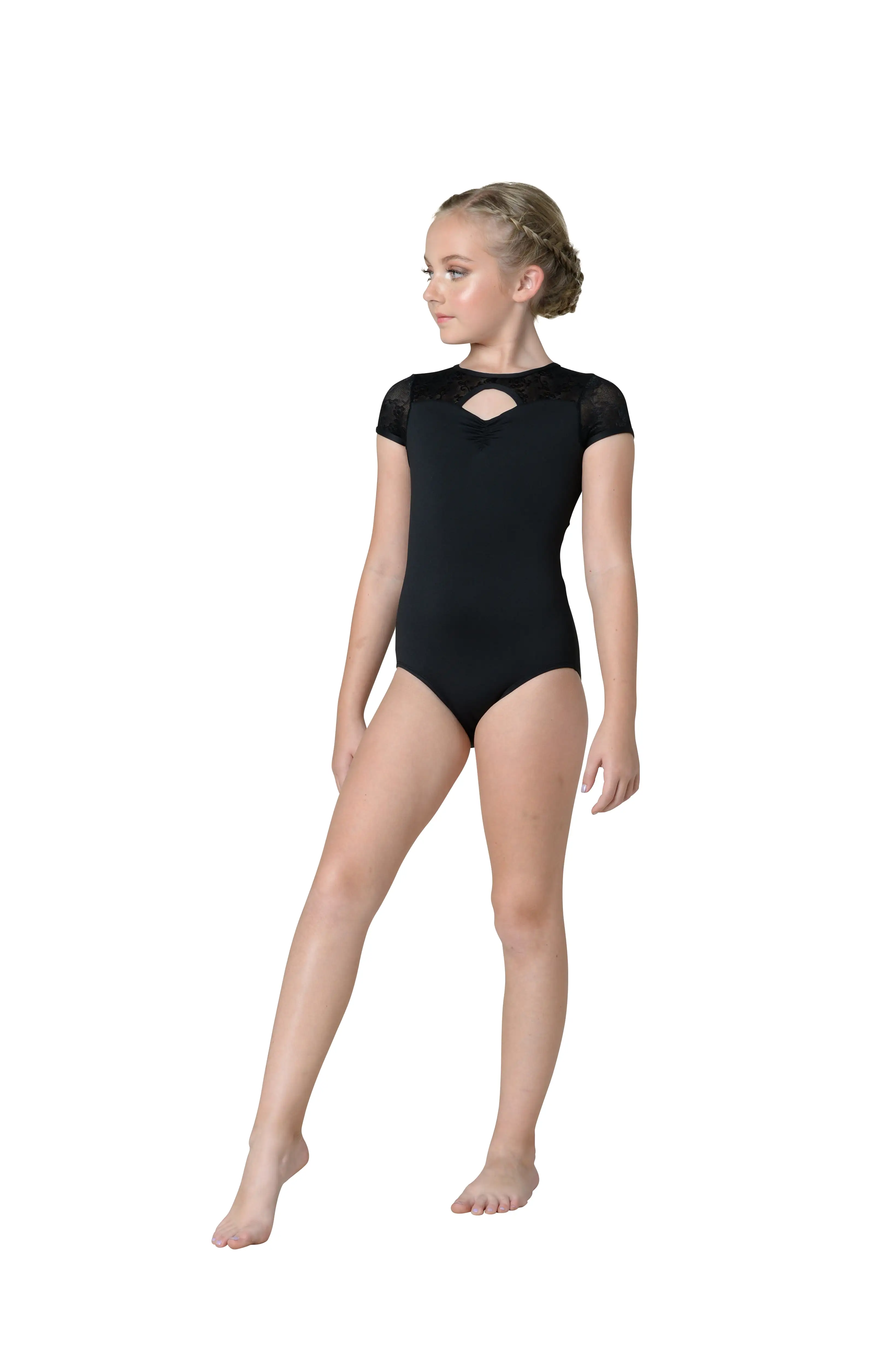 Kids Shiloh Cap Sleeve Leotard