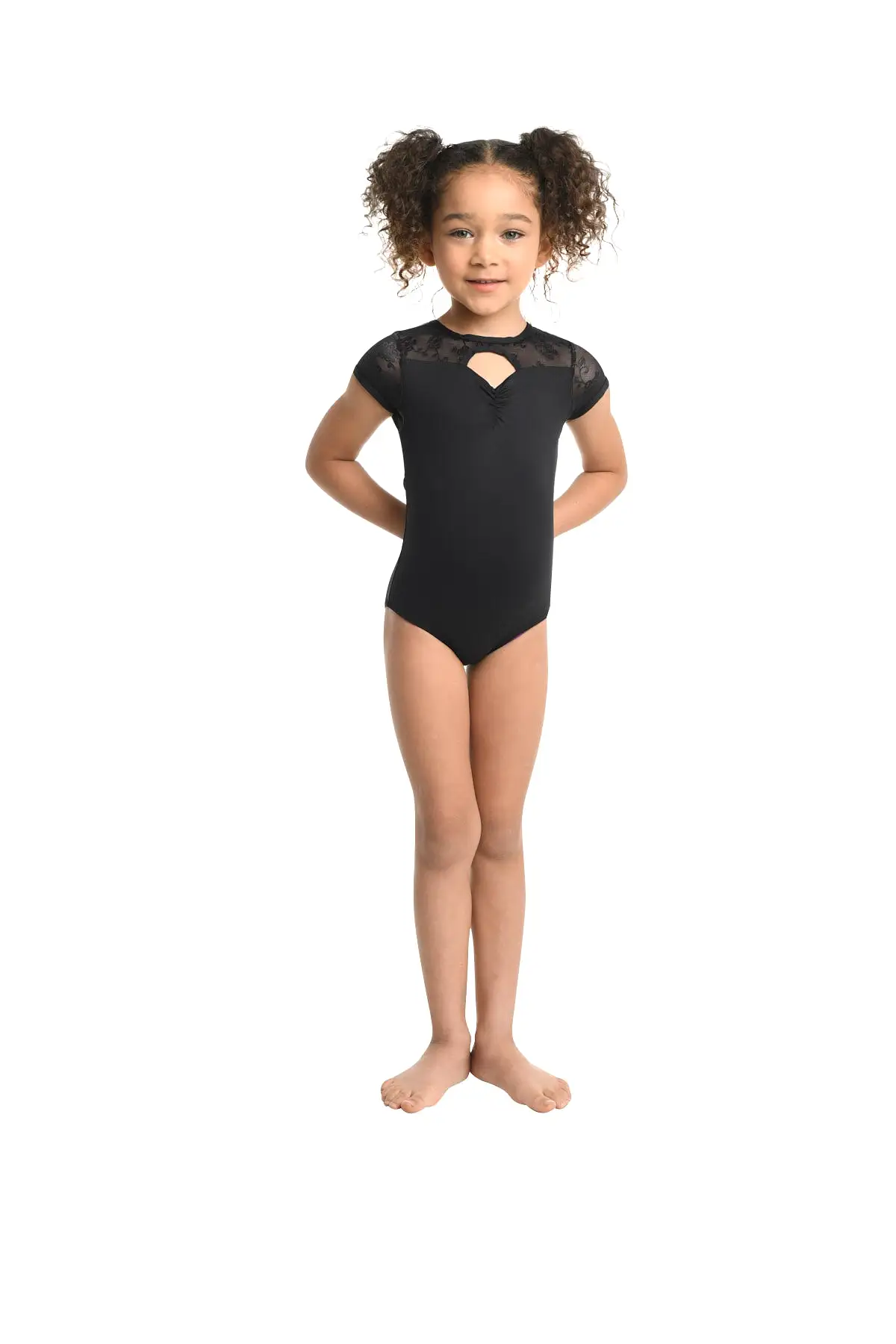 Kids Shiloh Cap Sleeve Leotard