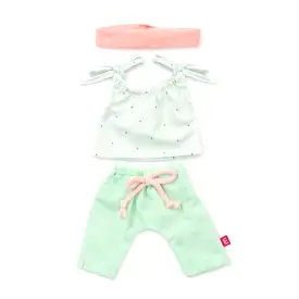 Miniland Clothing Forest Singlet, Leggings & Hairband Set (38 cm Doll)