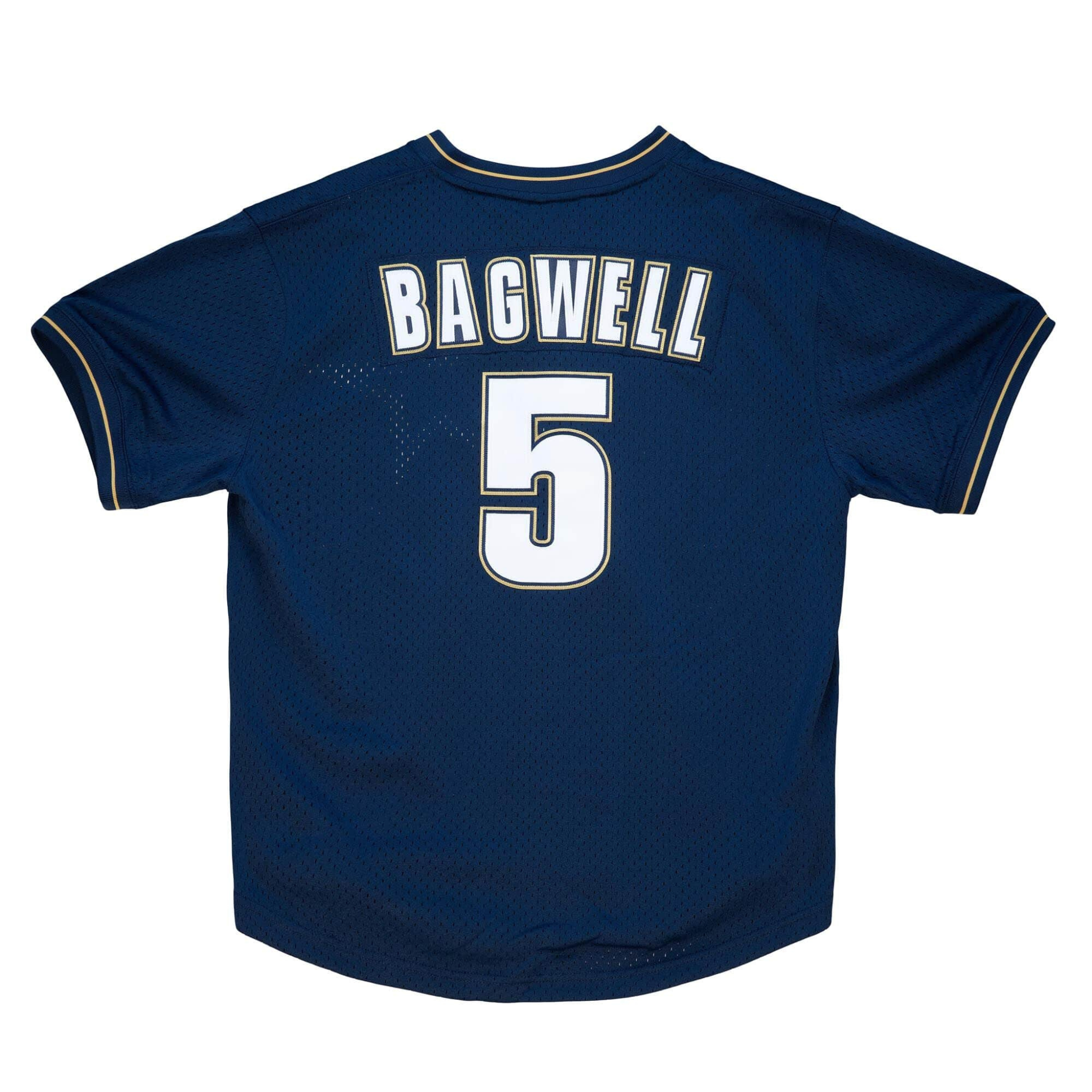 Mitchell N Ness Authentic Jeff Bagwell Houston Astros 1997 Pullover Jersey