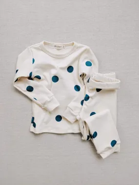 Organic Cotton Spotted Pajamas