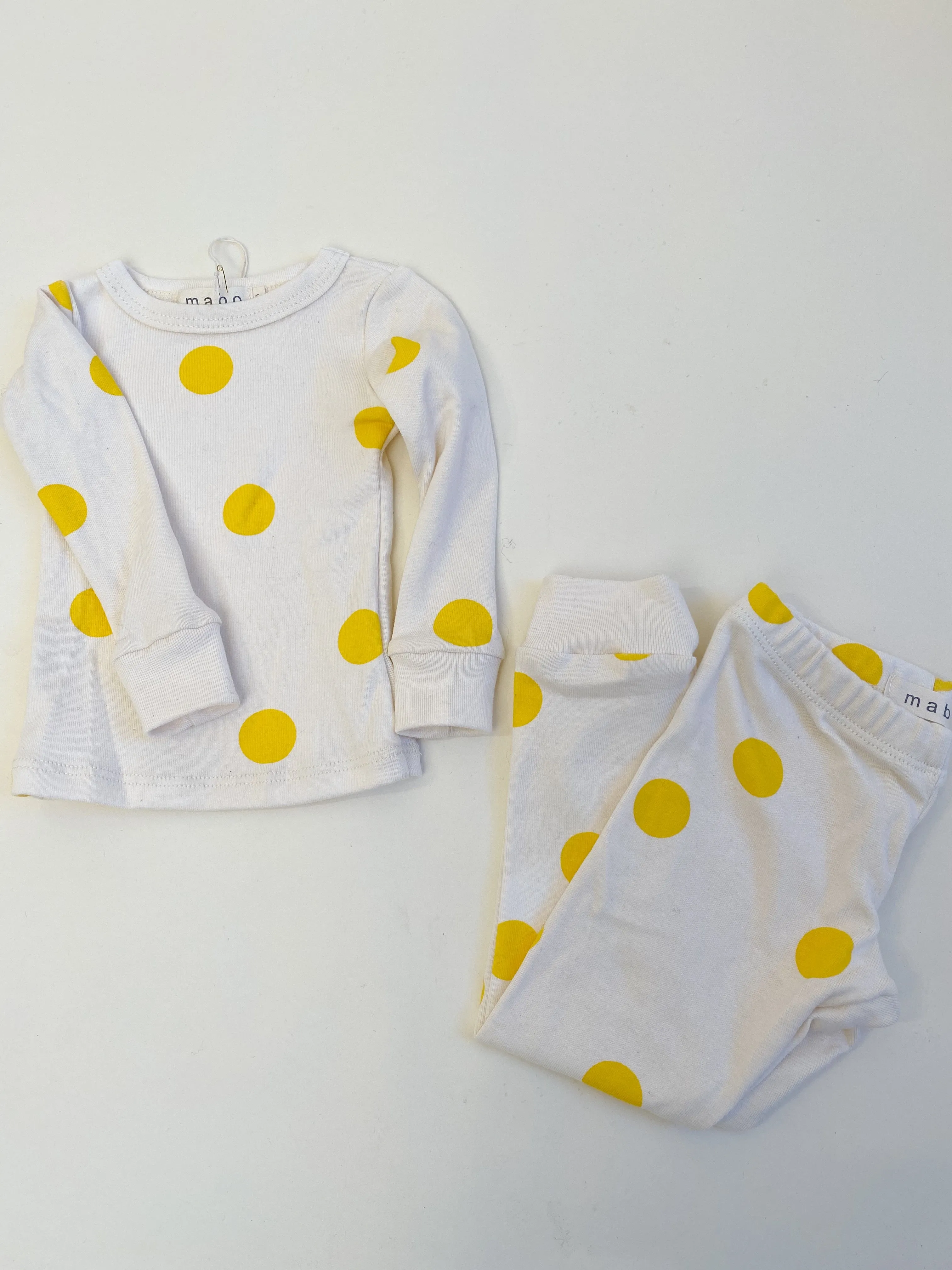 Organic Cotton Spotted Pajamas