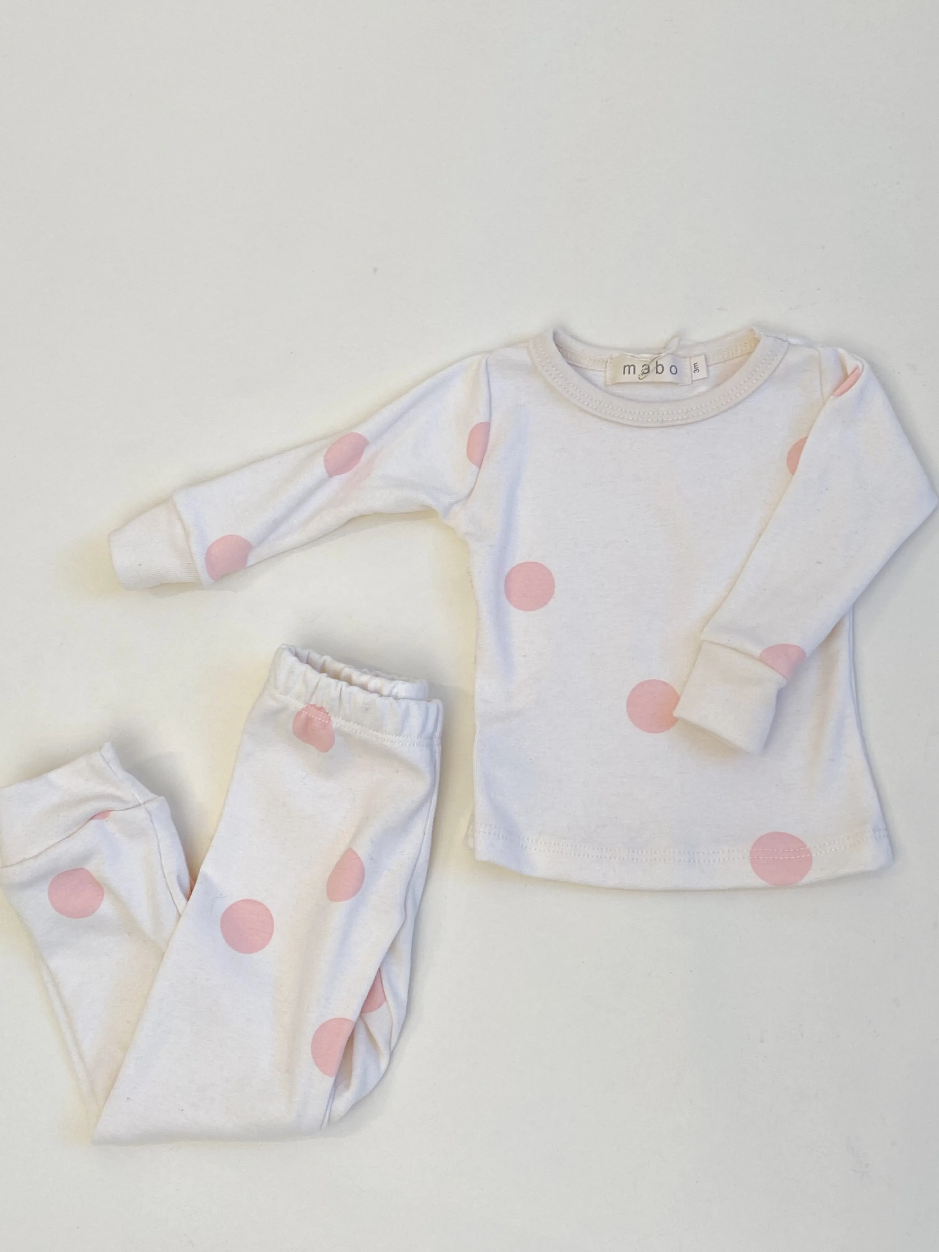 Organic Cotton Spotted Pajamas