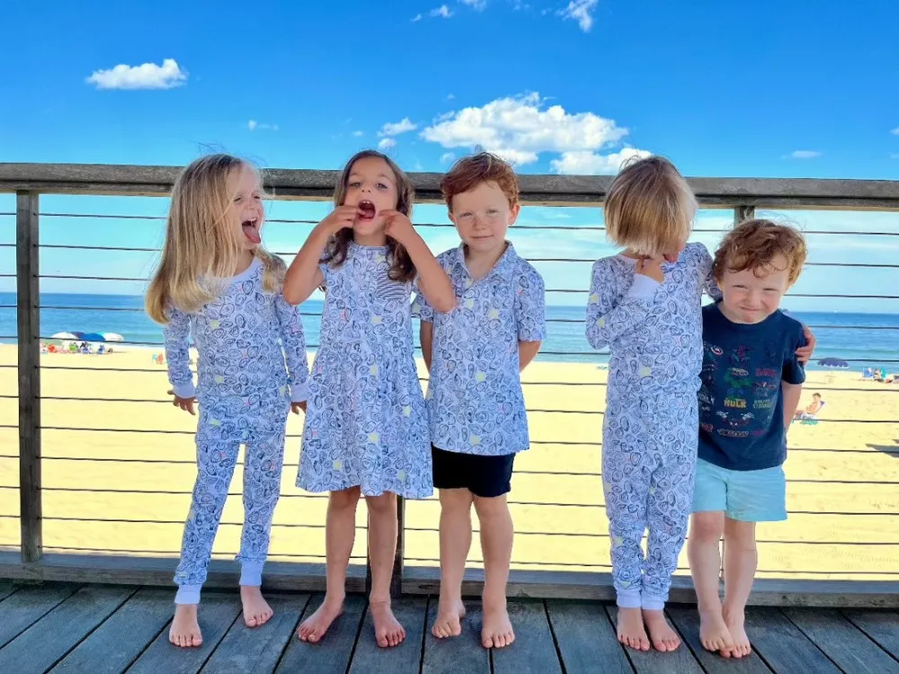 Oyster Two Piece Kids Pajamas