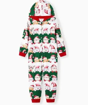 PatPat Christmas Family Matching Pajamas Sets Gingerbread Man and Santa Gnome Pattern Onesies Pajamas