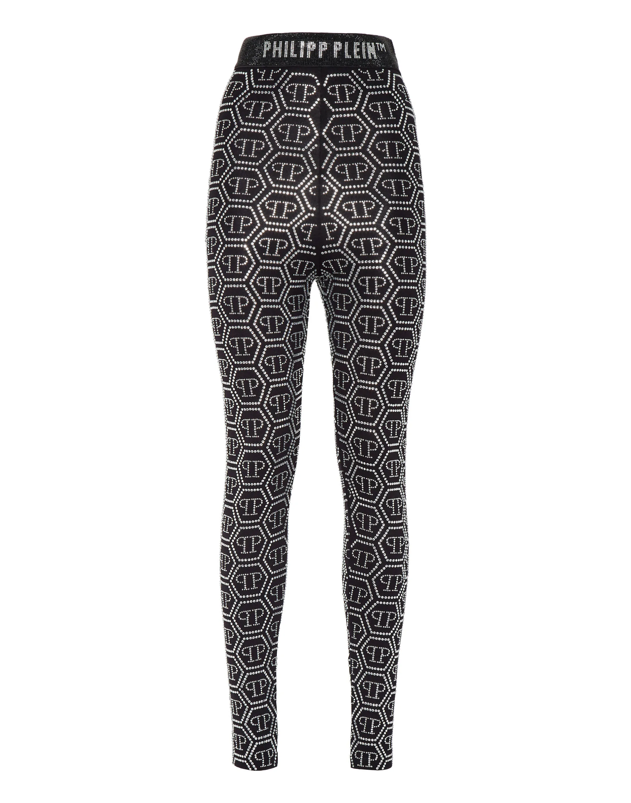 PHILIPP PLEIN Leggings Monogram Strass