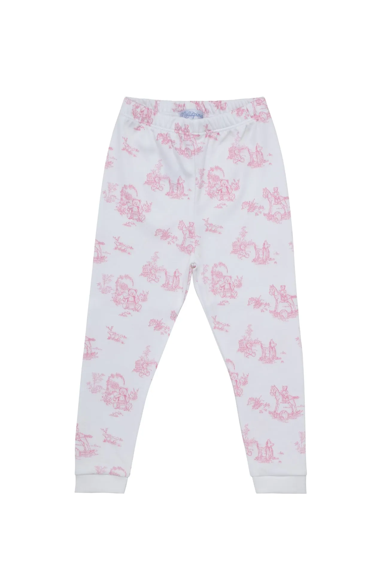 Pink Toile Baby Pajamas