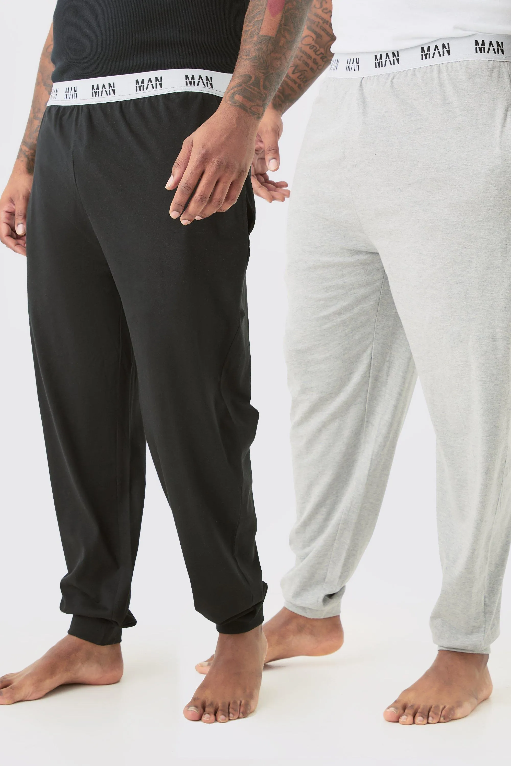 Plus 2 Pack Man Loungewear Sweatpants