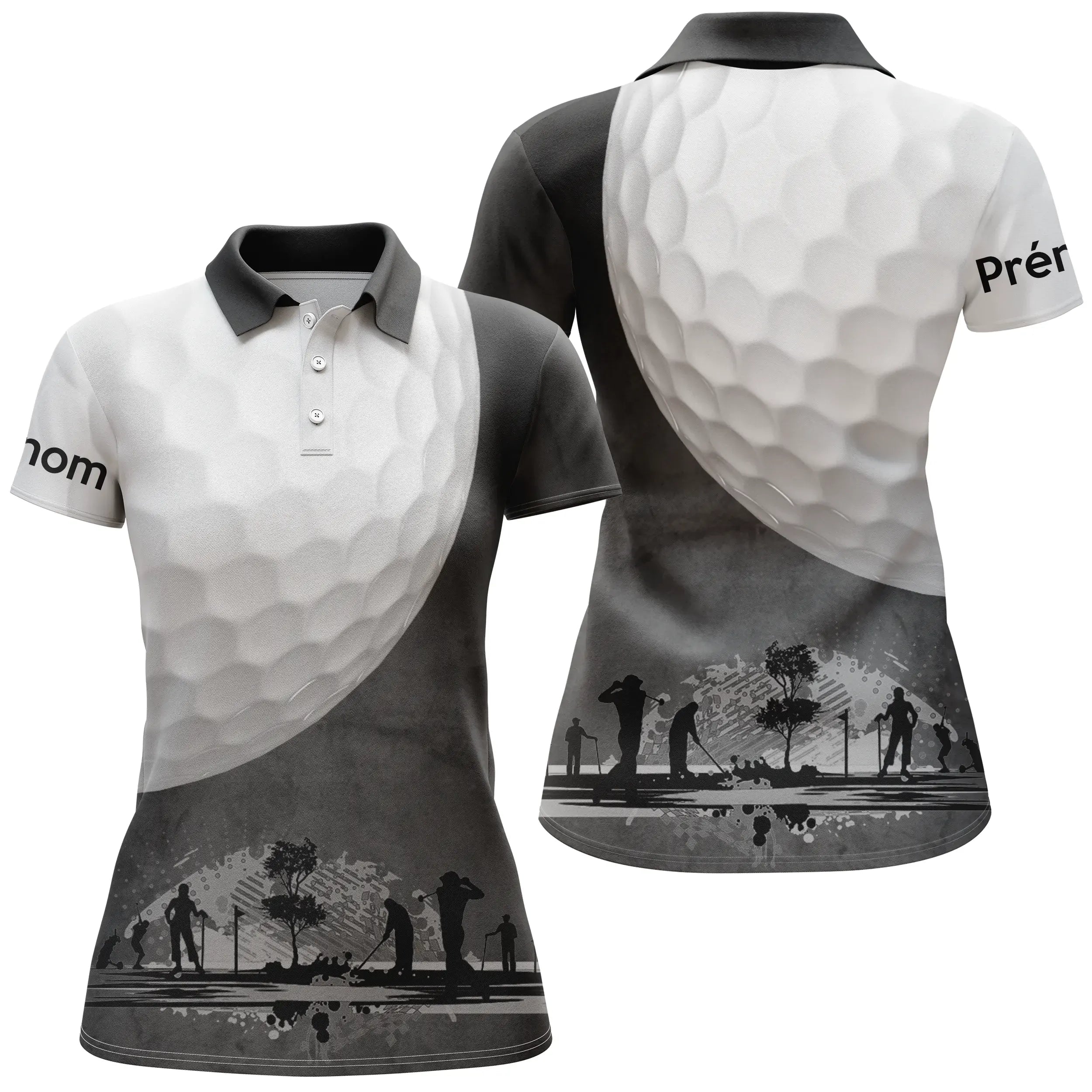 Polo De Golf Personnalisé Homme Et Femme, Cadeau Orginal Golfeur - CT10092225