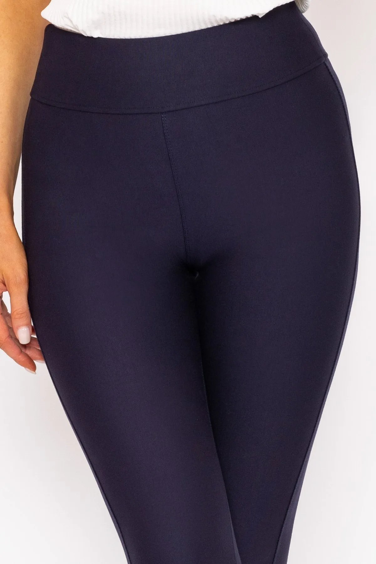 Ponte Leggings in Navy