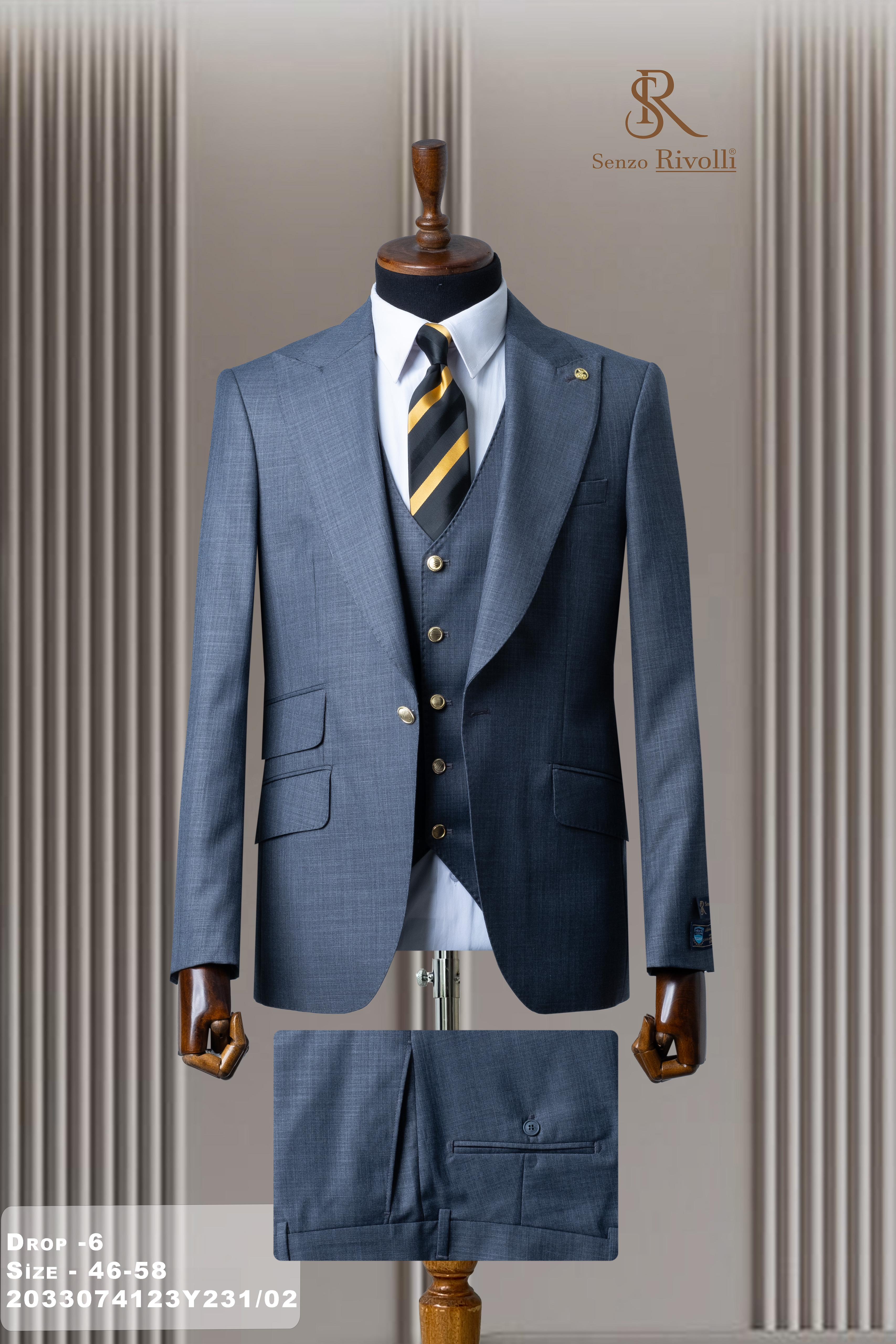 Premium Quality 3-Piece Suit